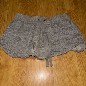 Grey Bobbie Brooks Shorts With Pockets